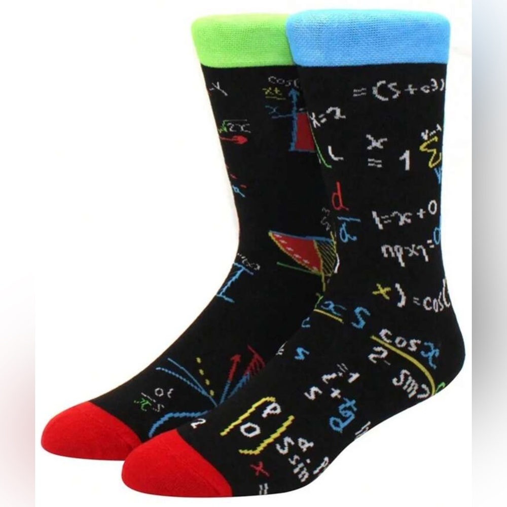 •Back to School• Mismatch Unisex Novelty Crew Socks 3 for $21